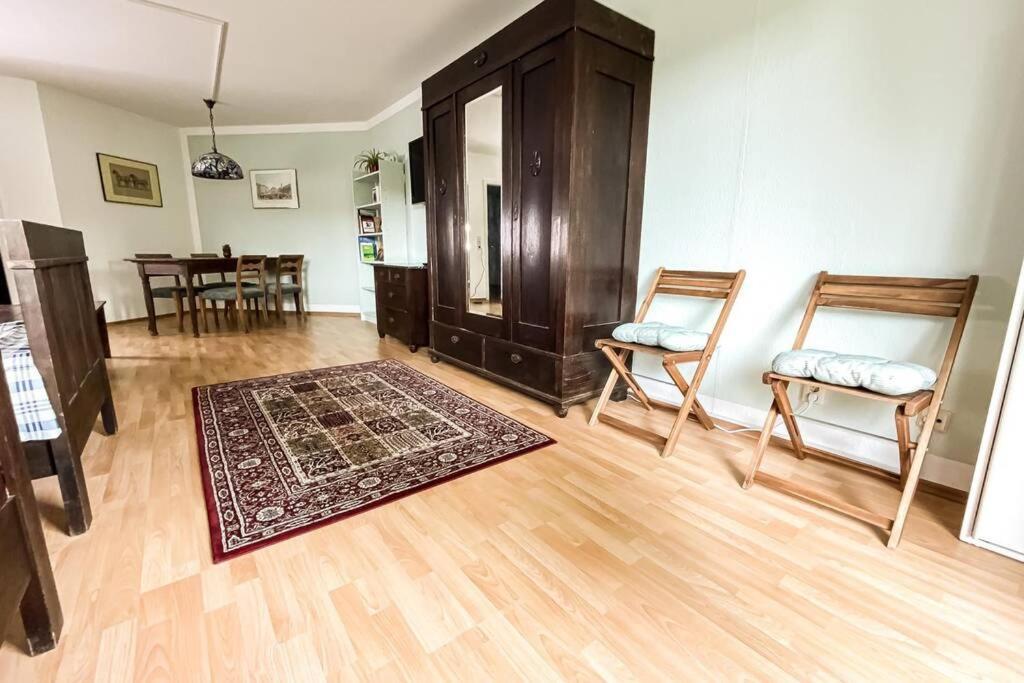 Apartment Am Auensee Mit Grosser Terrasse & Privat-Parkplatz Leipzig Exteriör bild