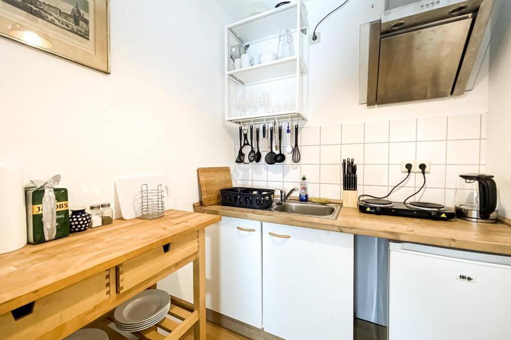 Apartment Am Auensee Mit Grosser Terrasse & Privat-Parkplatz Leipzig Exteriör bild