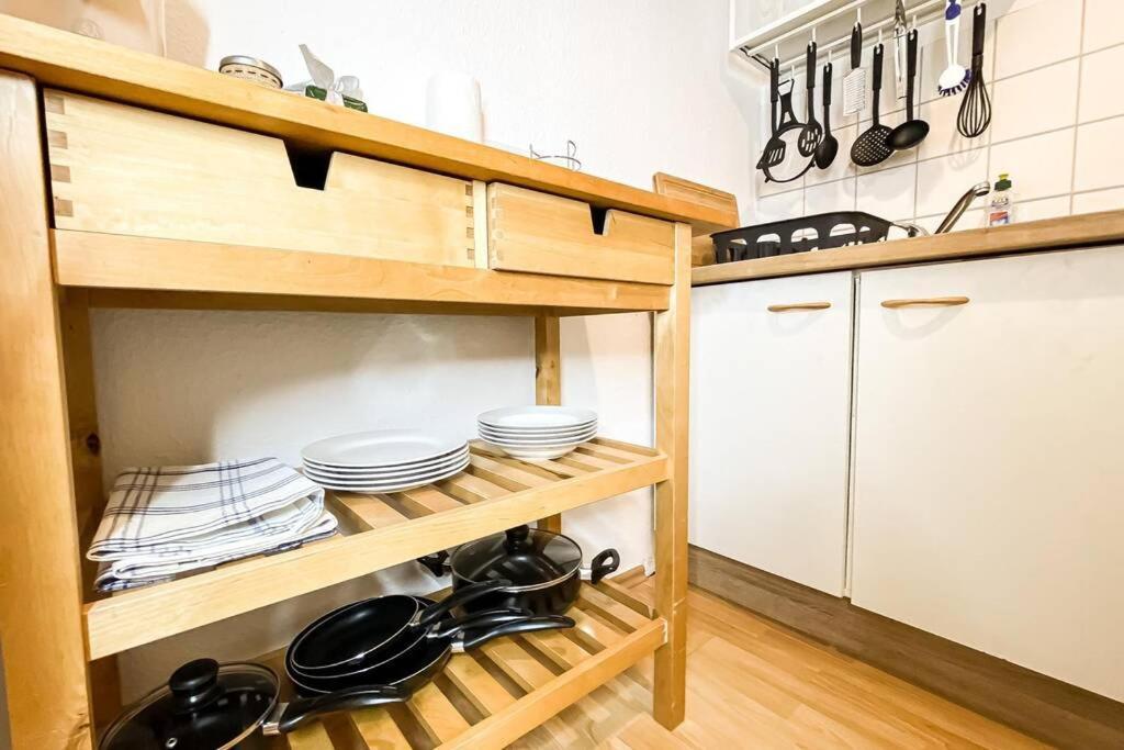 Apartment Am Auensee Mit Grosser Terrasse & Privat-Parkplatz Leipzig Exteriör bild